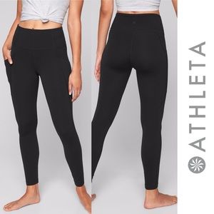 Stash Pocket Salutation Tight.  25” inseam.